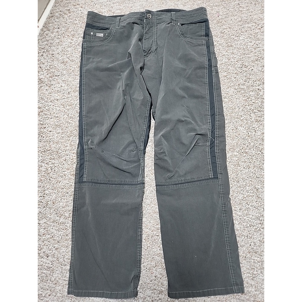 Kuhl 40x30 Radikl‎ Hybrid Pants Mens Comfort Olive Gray 38x30 Actual